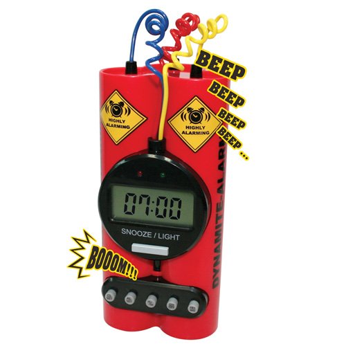 Dynamite Alarm Clock
