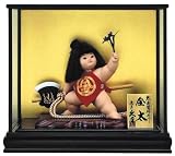 五月人形 ケース入り人形 熊倉聖祥原作 裸金太鉞（裸） 8号 久月監製
