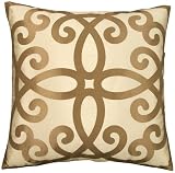 Rose Tree Quaternary Pillow, Tan