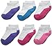 Fruit of the Loom Women's Six Pack Low Cut Socks Colors May Vary