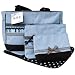 AD Sutton & Sons Blue Ribbon Trim Diaper Bag