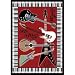 Zone Red Novelty Rug Size: 3'7 x 5'2