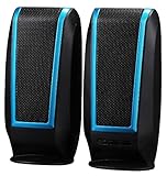 USB DIGITAL SPEAKERS - BLUE ACCENT