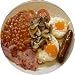 English Breakfast Round Mousepad