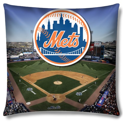 New York Mets Photo Real Pillow New York Mets Photo Real Pillow