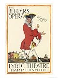 Poster for Production at the Lyric Theatre Hammersmith Art Giclee Poster Print by Charles Lovat, 36x48