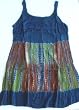 Raya Sun Plus Size Crinkle Tie Dye Dress/Cover Up in 4 Color Combinations. Plus Sizes 1X-3X