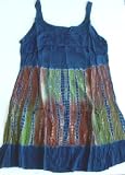 Raya Sun Missy and Plus Size Crinkle Tie Dye Dress/Cover Up in several Color Combinations. Missy Sizes SM-XL and Plus Sizes 1X-3X