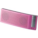 Logitec iPhone4/4S/3GS/3G スマートフォン対応 Bluetooth ワイヤレススピーカー コンパクト 通話用マイク付 ピンク LBT-MPSP100PN