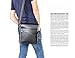VIDENG POLO Classic Vintage Genuine Leather RFID Blocking Secure Cross body Briefcase Business Laptop Messenger Sling Shoulder Bag (S4-black)