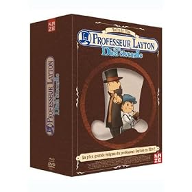 KAZE Professeur Layton et la diva �ternelle [Coffret collector Blu-Ray + DVD] (DVD2186)
