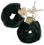 ZBF 6700008065 Nanma Handschellen Pl�sch, schwarz - 