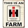 Desperate Enterprises This is an IH Farm Collectible Metal Sign