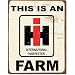 Desperate Enterprises This is an IH Farm Collectible Metal Sign