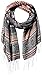 D&Y Women's Mixed Patterned Yarn-Dyed Scarf
