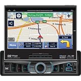 In-Dash 7 Touch Screen TFT-LCD Monitor with Built-in GPS Navigation and Bluetooth