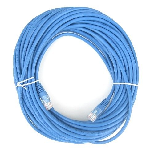 RiteAV - Cat5e Network Ethernet Cable - Blue - 50 ft.