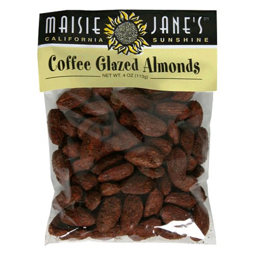 Maisie Jane Almonds Coffee Glazed, 4-Ounce Units (Pack of 4) by Maisie Jane
