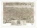 Historic Mechanicsburg, Pennsylvania, c. 1903 (S) Panoramic Map Poster Print Reprint Giclee