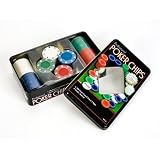 100 Piece 4G Poker Chip Set In Tin