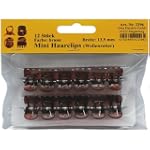 12 St�ck Mini Haarclips Zopfclips bra...