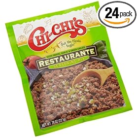 Chi-Chi's Restaurante Seasoning Mix, 0.78-Ounce Packages (Pack of 24)