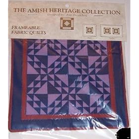 Amish Heritage Quilt Corn and Beans Square Willitts