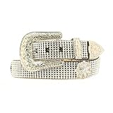 UPC 701340414778 product image for Nocona Women's Wide Rhinestone Mesh Belt Black Large | upcitemdb.com