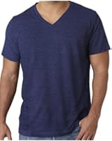 Yoga Clothing For You Mens Tri Blend V-neck Tee Shirt