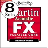 Martin MFX740×8セット マーチン アコースティックギター弦の画像