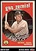 1959 Topps # 409 Gus Zernial Detroit Tigers (Baseball Card) Dean