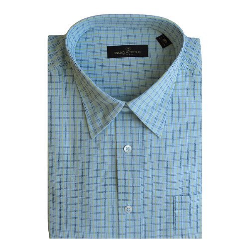 Bugatchi Uomo Men's Blue Long Sleeve Shirt, XL Bugatchi Uomo Men's Blue Long Sleeve Shirt, XL