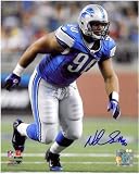 Ndamukong Suh Autographed Detroit Lions 8x10 Photo #8