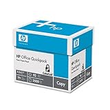 HP Office Quickpack Paper, 92 Brightness, 8.5 x 11 Inches, 2500 Sheets