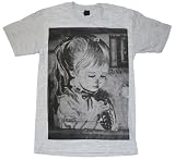 Grenade Girl Photo Guys T-shirt in Heather Grey by Obey Clothing