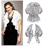 Kwik Sew Ruffle Bolero Jacket Pattern By The Each