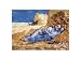 Art Print by Vincent Van Gogh, Noon: Rest from Work, 15.75 in X 11.75 in. Ships same day.