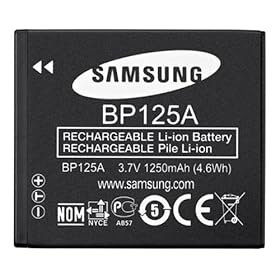 Samsung Camera Battery Q10 T10 M20 - Samsung IA-BP125A/EPP