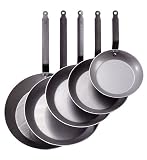 de Buyer Steel Frying Pan, 36cm, (14). Made of heavy quality steel