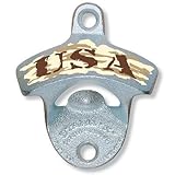 USA Camouflage Wall Mount Bottle Opener