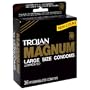 Trojan Magnum Condoms, Lubricated, 36 Condoms (Pack of 2)