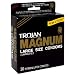 Trojan Magnum Condoms, Lubricated, 36 Condoms (Pack of 2)