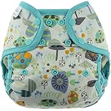 Blueberry Coveralls Diaper Covers, Snails, One Size