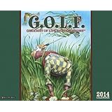 golf 2014 wall calendar