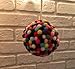 500PCS IFfree Craft Making Assorted Pom Poms,Hot Colors Pom Pons,Mini, 0.4 inch