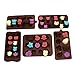 Zicome Silicone Animal Insect Chocolate Candy Making Mold Ice Cube Tray Set of 5