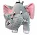 Tickles Grey Mother Elephant With Two Baby Stuffed Soft Plush Toy Love Girl 32 Cm RS.410.00