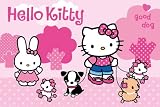 Hello Kitty, dog - Poster Plakat Druck
