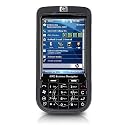 Hewlett Packard iPAQ 614 Business Navigator UMTS Smartphone mit GPS und Touchscreen (Quadband, EDGE, Wlan, Bluetooth, QWERTZ-Tastatur) schwarz ohne Branding