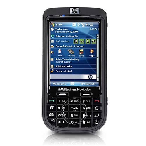 City Travel Guides Discounted  Elektronik : Hewlett Packard iPAQ 614 Business Navigator UMTS Smartphone mit GPS und Touchscreen (Quadband, EDGE, Wlan, Bluetooth, QWERTZ-Tastatur) schwarz ohne Branding